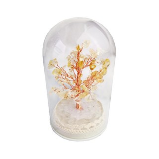 發光水晶發財樹, 黃水晶, 1個