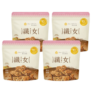 The Chala 蕎拉燕麥 纖女燕麥脆片 黃金蔗糖, 150g, 4包