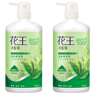 Kao 花王 洗髮精 清新順滑型 750ml, 2瓶