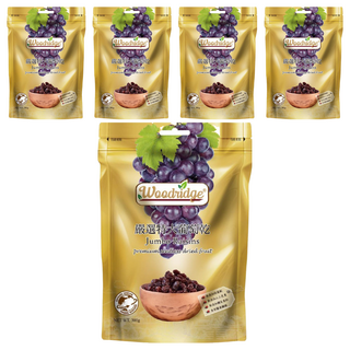 Woodridge 森之果物 嚴選特大葡萄乾, 無籽特級果乾, 300g, 5包