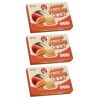 新東陽 芒果布丁, 無添加糖精、甜精、防腐劑, 660g, 3盒