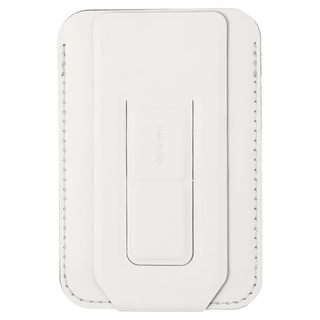 ergomi Ares 磁吸手機卡夾支架, 95x65x5.6mm, PU/磁鐵/吸波材, 迷霧灰, 1個