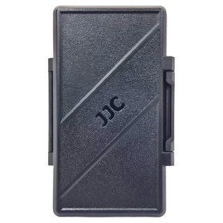 JJC JCR-WA2 防盜卡夾, 防水, 輕巧收納, 12.3 x 7.6 x 1.6cm, 黑色