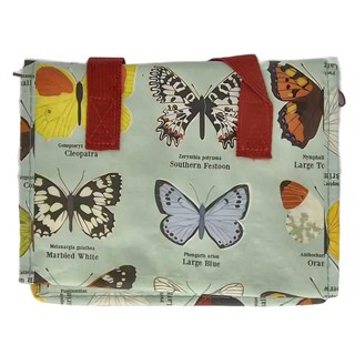 Rex LONDON 環保保溫保冷袋, 蝴蝶圖鑑 綠色, 1個