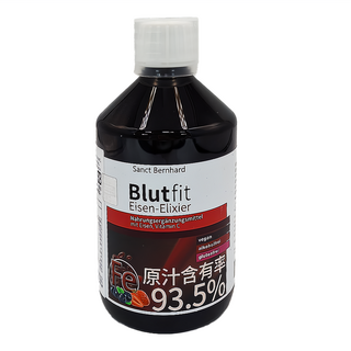 Sanct Bernhard 聖伯納德 美味鐵元水果飲 (全素), 500ml, 1瓶