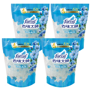 去味大師 消臭晶球補充包 潔淨亞麻, 350ml, 4包