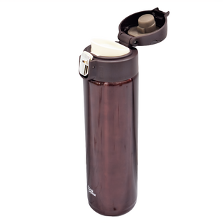 鍋寶 cook power 超真空陶瓷保溫杯, 490ml, 內膽304不鏽鋼 + 陶瓷易潔層, 咖啡色, 1個