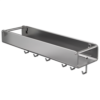 皇家 鍋蓋收納架, 壁式 銀色, 1個