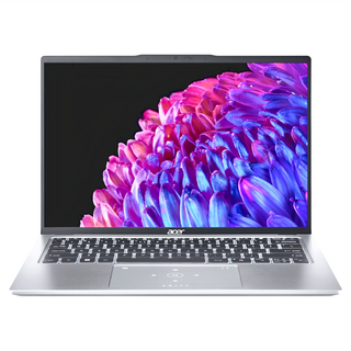 宏碁 Swift GO Ultra 9-185H AI處理器 DDR5記憶體 2.8K IPS, 銀色, 1TB, 32GB, WIN11, SFG14-73-95N0