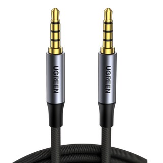 UGREEN 綠聯 音源傳輸線 BRAID版 1m, AV112, L型, 1條