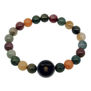 acer 宏碁 七彩瑪瑙易付佛珠 一卡通版, 搭配感應支付功能, 七彩, 1條