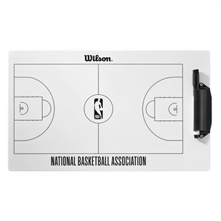 Wilson NBA 戰術版 附筆一支 伸縮夾設計, 球場線條 白色, 1個