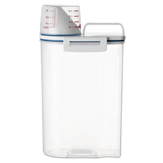 日式儲物罐米桶, 2.5L, 1組, 透明