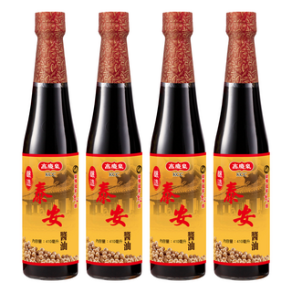 高慶泉 泰安醬醬油, 410ml, 4瓶