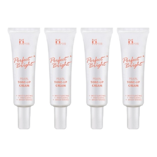 MOMUS 珍珠靚白素顏霜, 保濕修護 提亮膚色, 30ml, 4條