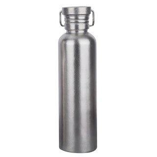 TEMPEST 純鈦運動水壺 鈦晶款, 820ml, 1個, 鈦本色