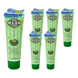 Roudye 柔蝶 綠豆美白洗面乳 200ml 潔淨毛細孔, 6條