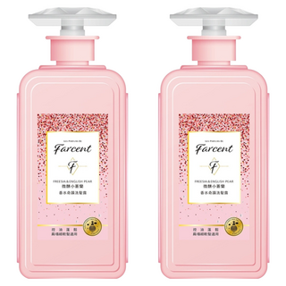 farcent 花仙子 LES PARFUMS DE Farcent 奇蹟洗髮露 微醺小蒼蘭, 600ml, 2瓶