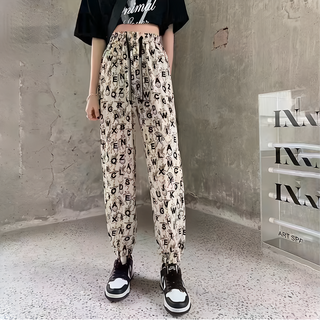 小明村長 防蚊褲 寬鬆透氣 束口設計, 均碼(S~XL可穿), 白, 1件