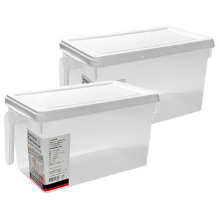 Polywise 翰庭 夏至收納盒/保鮮盒 305 x 155 x 145mm 4.7L, 1個, 2組