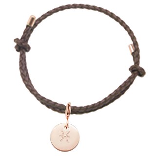 RADIANT STAR 璀璨之星 占星物語可換墜飾星座符號可調式真皮編織手環 VRS148-159