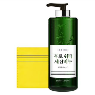 MURO 無路 去角質沐浴露, 510ml 大容量 水性質地 柚子成分, 1瓶