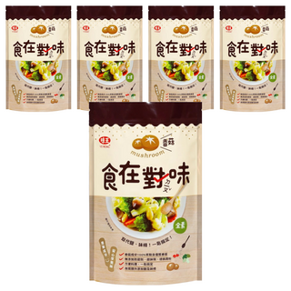 味王 食在對味 香菇風味調味料, 500g, 5包