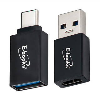 E-books XA27 Type-C USB 3.2雙向轉接頭 2入組, E-IPD231, 1組