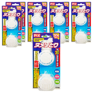 Lion Chemical 獅子化學 化學排水口清潔碇, 30g x 2錠, 適用於各種廚房流理台濾水網, 預防黏膩, 除菌, 消臭, 60g, 6組