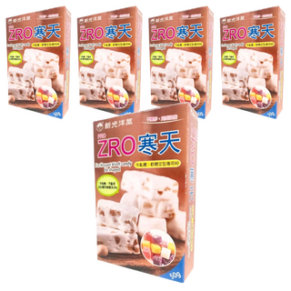 新光洋菜 ZRO寒天 牛軋糖 軟糖定型專用粉 50g, 5盒