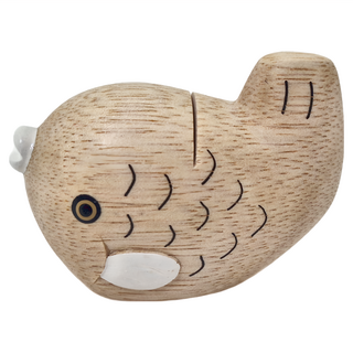 T-Lab. 鯛魚 木雕 名片夾 7x3.5x5.5cm, 1個