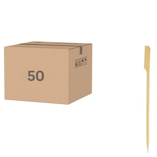 tescoma Presto竹製水果叉50入 9cm, 單色, 1組