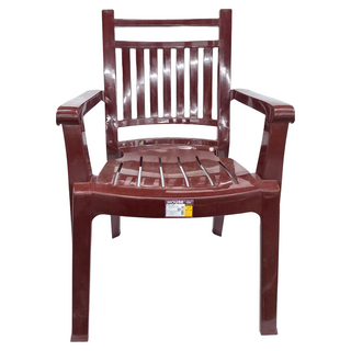 HOUSE 好室喵 伯爵椅 CH00037DC 61 x 58 x 88cm, 咖啡色, 1個