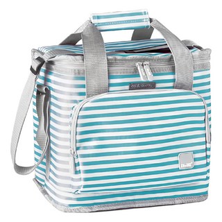 ibili Niza肩背保冷保溫袋 15L 容量 手提肩背兩用, 蘇打條紋, 1個