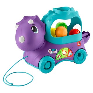 Fisher-Price 費雪 球球恐龍車 12-36個月, 1台, Multicolor