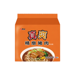 維力 真爽 精燉豬肉風味麵 80g, 5包