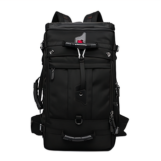 KAKA 卡卡 2070三用登山包 50L 大容量, 黑色, 33 x 18 x 57cm