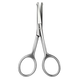 eliSix 圓頭安全鼻毛剪 鼻毛護理尺寸, 銀色, 1支