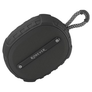 RONEVER 攜帶式藍牙喇叭, 黑色, MAP169
