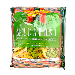 聯華製粉 常春藤螺絲型三色麵, 500g, 1包