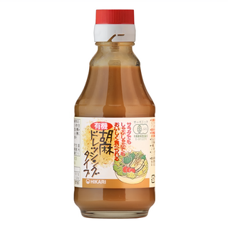 HIKARI FOODS 光食品 有機和風胡麻醬 有機成分高達99% 日本產, 225g, 1瓶