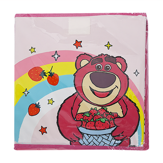 TOY STORY 玩具總動員 迪士尼 方形收納箱, 熊抱哥, 彩虹熊抱哥, 32 x 32 x 32cm, 1個
