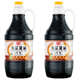 丸莊醬油 陳釀醬油 無防腐劑, 1.6L, 2瓶