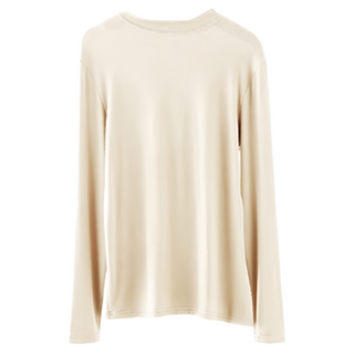 輕奢甜美圓領內搭 69%人造絲 27%亞克力纖維