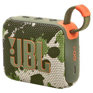 JBL GO 4 可攜式防水藍牙喇叭 7 小時播放 防水防塵 多台喇叭連接, 迷彩