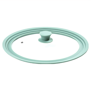 O'lbia 矽膠通用鍋蓋 薄荷綠色 28-32公分, 32cm, 1個