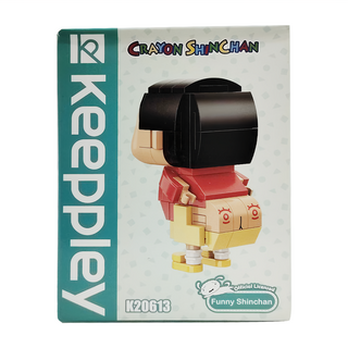 keeppley 蠟筆小新公仔 5歲, 露屁屁外星人, 1個