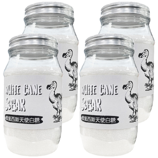 DODO 渡渡鳥 模里西斯天使白糖, 380g, 4罐