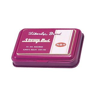 LIBERTY 利百代 印台 大款 - 無需墨水，隨時可用, 紫色, 1個