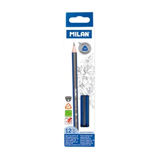 MILAN 經典三角鉛筆 2B, 12支